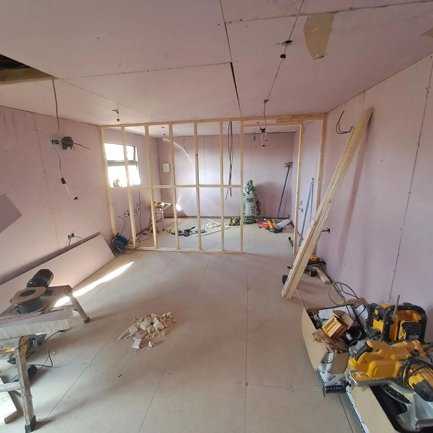 a room that has a lot of tools in it